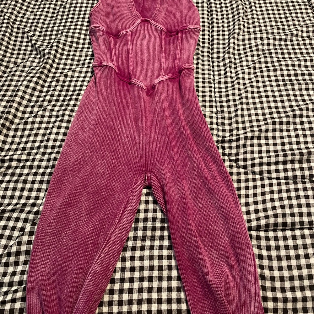 Elegant Pink Women's Jumpsuit